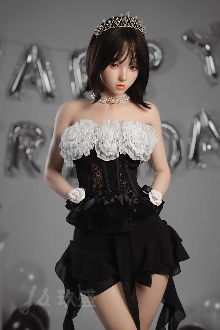 148cm (4ft10) B-Cup Silikon Patung Seks Hina, ROS Kepala #90B